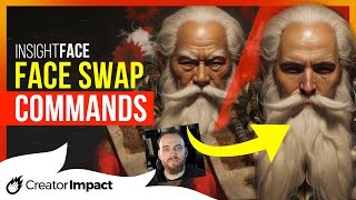 FACE SWAP How to use InsightFace for AI Art Midjourney amp Photos [upl. by Moitoso]