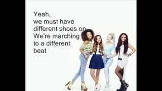 Little Mix  A Different Beat Lyrics [upl. by Zetnahs]