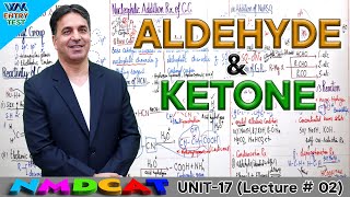 MDCAT  Aldehydes and Ketones  Unit 17  Lecture No2  Prof Wajid Ali Kamboh  WAK Entry Test [upl. by Peti638]