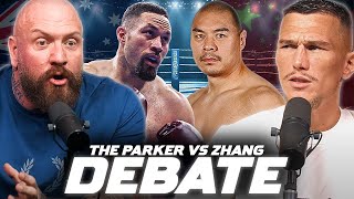 Are Boxing fans WRONG about Zhang vs Parker FT TrueGeordie [upl. by Haimirej]