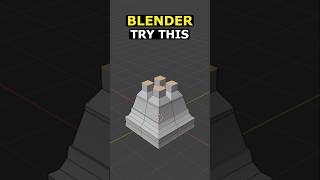 Blender Extrude Individual Faces blender 3d tutorial [upl. by Ydnas245]