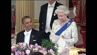 The Queens Speech at the US State Banquet [upl. by Notlil865]