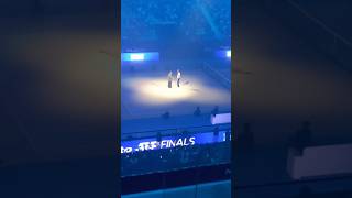 Alessandro Cattelan intervista Jannik Sinner Opening Show Atp Finals Torino [upl. by Eeroc]