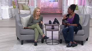 CLOUDSTEPPERS by Clarks Slipon Shoes  Sillian Paz on QVC [upl. by Naruq242]