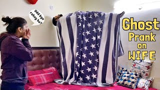 GHOST Prank on Wife  SCARE Prank  Prank Gone Wrong [upl. by Aiki755]