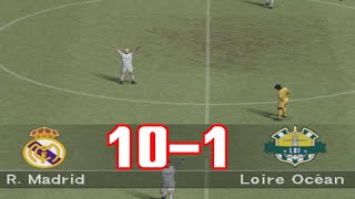 Hack PS2  Winning Eleven 9 Real Madrid Vs Loire Ocean D1 F23 [upl. by Thea645]