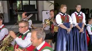 Pfarrmusik Olang spielt in Millstatt mit Bildern aus der Kaiserausstellung [upl. by Caryl]