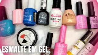 As melhores marcas de Esmalte em Gel  Não compre esmalte em gel antes de ver esse vídeo [upl. by Latsirc843]