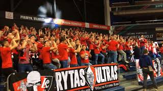 Rytas Ultras palaikymas rungtynėse prieš Žalgirį 20180211 [upl. by Ellehcsor14]