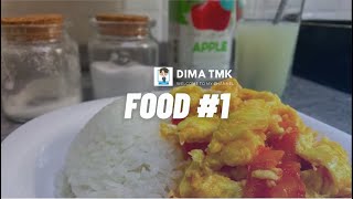 Food 1  Ѳндѳг помидортой хуурга хэрхэн зөв хийх вэ StirFried Tomatoes and Eggs 西红柿炒鸡蛋 [upl. by Gamin]