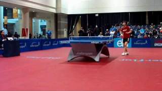 Zhang Yining vs Mark Hazinski full match [upl. by Dame]