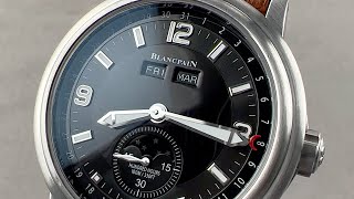 Blancpain Leman Complete Calendar Moon Phase 2863113053B Blancpain Watch Review [upl. by Hardej306]