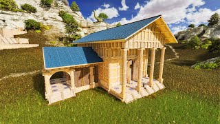 Greek Temple Workshop  Build Tutorial  ARK Survival Ascended [upl. by Patty]