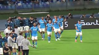 Napoli  Palermo 1  0  Il Gol Live di Ngonge del vantaggio del Napoli [upl. by Guyer]