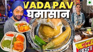 Viral Vada Pav ki World War in Delhi  Top 3 Places to eat Vada Pav [upl. by Onihc]