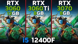 RTX 3060 vs RTX 3060 Ti vs RTX 3070  i5 12400F  Tested in 16 games [upl. by Lutero196]