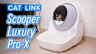 Trên tay máy dọn phân mèo tự động CATLINK ProX rộng rãi cho mèo ú khử mùi tốt nhà sạch sẽ hơn [upl. by Maude]