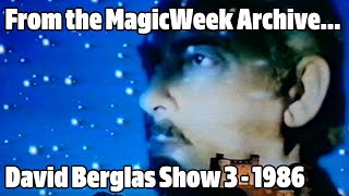 The Mind of David Berglas  Show 3  1986 [upl. by Iadrahs484]