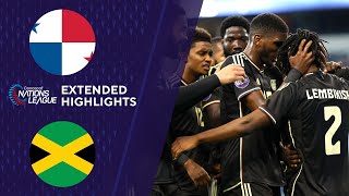 Panama vs Jamaica Extended Highlights  CONCACAF Nations League  CBS Sports Golazo [upl. by Ydnis853]