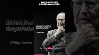 Philip Kotlers Definition Of Positioning [upl. by Elleinod]