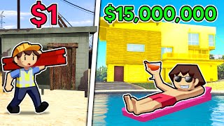 1 HOUSE VS 15000000 HOUSE In GTA 5 [upl. by Etteyafal]