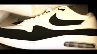 Nike Air Max 1 86 OG unboxing panda white black [upl. by Fem]