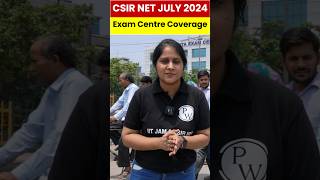 CSIR NET JULY 2024 Exam Review  CSIR NET Exam Analysis 2024  CSIR NET 2024  csirnet2024 shorts [upl. by Ahsikal]