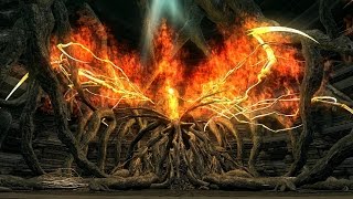 Dark Souls Bed of Chaos Boss Fight 4K 60fps [upl. by Ynalem]