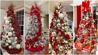 DECORACIÓN NAVIDAD 20232024🎄DECORACIONES NAVIDEÑAS ❄️ TENDENCIAS ❄️ ÁRBOLES DECORADOS 🎄 [upl. by Skill851]