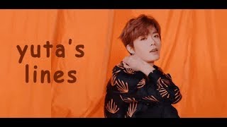 every nct mv but its only yutas lines [upl. by Lierbag]