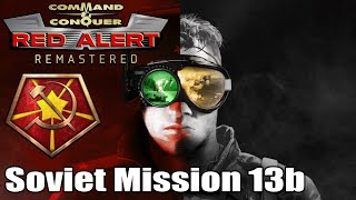 CampC Red Alert Remastered Soviet Mission 13b  Capture Chronosphere South NonCommentary 4K [upl. by Adnorehs]