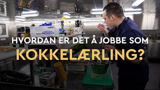 Hvordan er det å jobbe som Kokkelærling [upl. by Sesom]