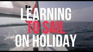 Learn to Sail on Holiday  Dinghy Sailing in Croatia  Benefits of learning [upl. by Yelyab601]