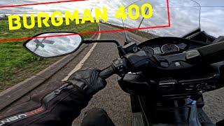 why the burgman 400 is the king of scooters [upl. by Yenor]