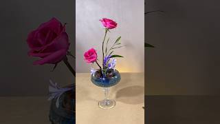 Roses Flower Arrangement Ideas flowerarrangement flowers 花藝 [upl. by Kalindi]