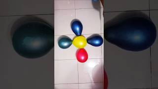 🌈🌈🌈Ballon reversed short video asmr shorts reversed balloonpop balloonpopping poppingballon [upl. by Notserk]