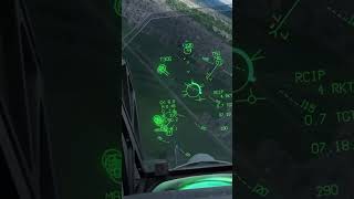 dcs HARRIER ROCKET RUN [upl. by Gerald708]