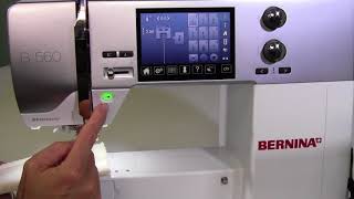 Bernina 560 19 Speed Control and Start amp Stop Function [upl. by Akital]