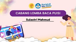 Baca Puisi Sulastri Mahmud UNG KPMI 2024 [upl. by Ecarret52]