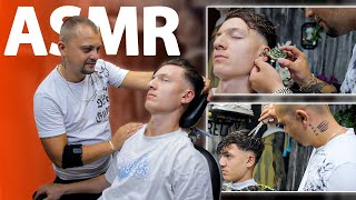 ASMR Sleep Relief With Haircut and ASMR Head Massage [upl. by Sandler]