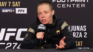 UFC 274 Rose Namajunas PostFight Press Conference [upl. by Aramoix]