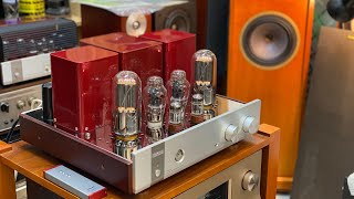 Triode 845Se amp Tannoy Glenair 10 Speakers [upl. by Adah534]