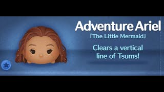 Jan 24 New Tsum  Disney Tsum Tsum Adventure Ariel SL6 Gameplay [upl. by Eenert948]