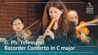 G Ph Telemann Recorder Concerto in C major TWV 51C1 – Bremer Barockorchester D Oberlinger [upl. by Aurita]