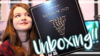 Elder Scrolls Online Morrowind Collectors Edition Unboxing [upl. by Idnor]