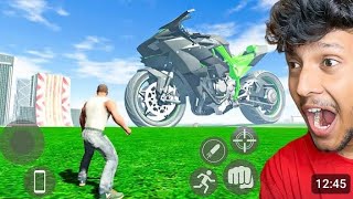 Playing gta v in mobile  indian bike driving 3d [upl. by Pettifer]