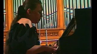 Viktoria Postnikova plays Strauss Burleske  video 1989 [upl. by Sherl]