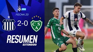 Talleres de Cordoba 2 vs 0 Sarmiento  TorneoBetano  Resumen Extendido  Fecha 23 [upl. by Shulem]