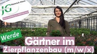 Ausbildung zum Gärtner im Zierpflanzenbau mwx im BBW Neuwied [upl. by Benji]