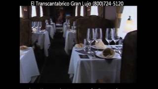 El Transcantabrico Gran Lujo luxury train tour in Spain [upl. by Karim411]